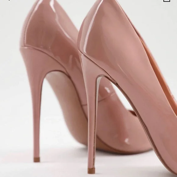 ASOS DESIGN Passion stiletto pumps in beige